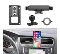 TTCR-II Custom Fits Base de Support de Téléphone de Voiture Compatible avec VW Golf 7 2014-2020, Support de Smartphone de Voiture Réglable Rotatif à 360° Golf 7 Accessoire