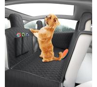 TTCR-II Housse de Siège pour Chien Compatible avec Tesla Model 3 Y S 2018-2023 Couvertures de Voiture pour Chiens Model 3 Y S Résistant l'eau Aux Rayures Couverture Chien Voiture