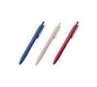 TTDLMO Mitsubishi - Stylo à bille permanent, jet Stream Light Touch Ink, 3 stylos d'écriture lisses à pointe fine, encre noire, rouge et bleue | 0,5 mm | Papeterie japonaise | Fournitures de bureau |