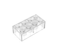 TTEHGB TOY Bloc de briques classiques en vrac 2x4, 300pcs de briques de construction entièrement transparentes, compatibles avec lespcs etpcs Lego 3001 (couleur : transparence totale) M0653-25