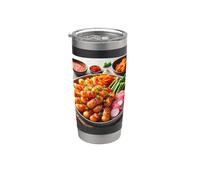 Tteokbokki Cuisine traditionnelle coréenne Corée Gobelet isotherme en acier inoxydable double paroi