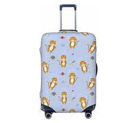 Ttetddd Housse de protection lavable avec fermeture éclair et boucle Motif tournesols mignons 71,1 cm, Tigre mignon., S