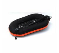 TTETTZ 1 Pièce Gilet de Plongée en Nylon Performant Système Backmount Wing Gestion Optimisée du Trimmage Horizontal Bouée à 30 Lbs de Adaptée aux, Noir + Orange + Noir