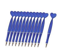TTETTZ 12 Stylos En Forme de Cœur pour La Saint-Valentin, Créatifs et Originaux, pour Un Journal de Mariage, Bleu