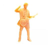 TTETTZ 2 Figurines de Pilote de Voiture de Course 1:64, Ensemble de Scénarios pour Siku White, Singer