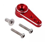 TTETTZ 2 Pièces de Rechange de Mise à Niveau de Voiture Rc, Klaxon de Bras Servo RC 15T Rouge