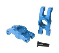 TTETTZ 2 Pièces Ensemble Moyeu Roue Arrière pour Voiture RC 1/14 Axe En Alliage D'Aluminium Pièce Upgrade Compatible Camion Court Parfait pour Réparation et, Bleu
