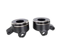 TTETTZ 2 Pièces RC Car Hub Weight Accessoires de Véhicule Télécommandé Composants en Laiton Usinage Précis Installation Facile Adaptés pour SCX30 JLU, Fusées de Direction