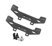 TTETTZ 2 Pièces Supports D'amortissement En Fibre de Carbone pour TT02 TT02R 1:10 RC avant/Arrière