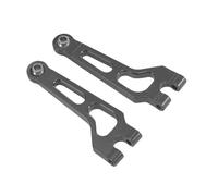 TTETTZ 2pcs RC Suspension Armes Rythme 1:20 Amélioration Du Bricolage ACCS Modèle de Camion Portable Crawler RC BRAUSS SOGE ARRMES, Gris