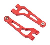 TTETTZ 2pcs RC Suspension Armes Rythme 1:20 Amélioration Du Bricolage ACCS Modèle de Camion Portable Crawler RC BRAUSS SOGE ARRMES, Rouge