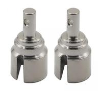 TTETTZ 2x Kit de Mise à Niveau de Coupelle Différentielle En Acier pour Voitures RC 1:14