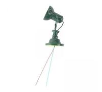 TTETTZ 2x Lampadaire de Train Ferroviaire Villages Lampadaires échelle 1:87 Bricolage Scène Maison de Poupée Mini Lampadaire Train Lampadaires Dispos