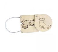 TTETTZ 2x Occupé Conseil Chat Correspondant Début éducatif Bricolage Matériel Compétence de Base pour Les Enfants