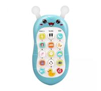 TTETTZ 2x Téléphone Jouet Jouet 15 Chansons pour Bébé Nourrissons, Bleu