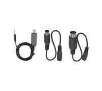 TTETTZ 3PCS RC USB Simulator Cable Adapter Cables RC Parts Simulator Adapter Cable