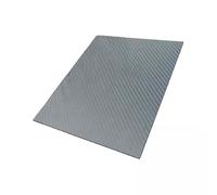 TTETTZ 3x Feuilles de Panneau de Plaque de Fibre de Carbone 3K 2mm 3mm 1mm