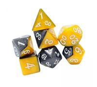 TTETTZ 4x 7 Pièces Jeu de Dés, Jeu de Dés, Jouets de Divertissement Aides Pédagogiques de Comptage de Mathématiques Jouets D'Enseignement de Mathématiques Dé