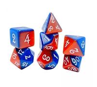 TTETTZ 4x 7 Pièces Jeu de Dés, Jeu de Dés, Jouets de Divertissement Aides Pédagogiques de Comptage de Mathématiques Jouets D'Enseignement de Mathématiques Dé