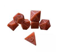 TTETTZ 4x7 Pièces Dés de Jeu Multi-faces, Jeu de Dés Jouets D'enseignement Des Mathématiques Faveurs de Fête D20 D12 D10 D8 D6 D4 Jeu de Dés Jeu