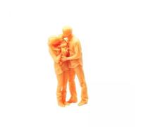 TTETTZ 6x Figurines Architecturales Non Peintes 1/64 Personnes Miniatures pour Park Street Diorama