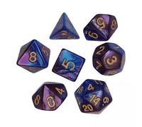 TTETTZ 6x Jeu de Rôle sur Table Jeu de Dés D'enseignement Des Mathématiques Standard