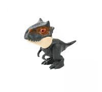 TTETTZ 6x Jouet Dinosaure à Doigt Mordant Marionnette Dinosaure à Main avec Articulations Flexibles Figurine D'action Interactive pour Panier de Pâques Jouet