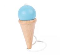 TTETTZ 6x Kendamas Tasse et Balle En Bois, Balle de Compétence Traditionnelle Anti-cadeau Simple En Plein Air Bois Kendamas Balles En Bois Jouet Adolescents,
