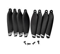 TTETTZ 8 Pièces Quadcopter Propeller Accessoires Drone Remplaçables Hélice Léger Haute Résistance Pièces Spécifiques Portable PP Métal Compatible SG108 L108, Blanc