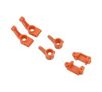 TTETTZ Blocs de Roulette avant En Nylon pour Réparations et Améliorations de Modèles RC - Accessoires Légers, Résistants à L'usure et Faciles à Remplacer, Orange