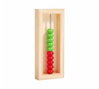 TTETTZ Cadre de Comptage pour Enfants Abacus Boulier Math Apprentissage Outil d'Éducation Bois Métal Fonction Numération Convenable pour Pratique du Calcul