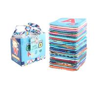 TTETTZ Cartes de L'alphabet Souples, Jouet d'apprentissage Portable pour Bébés et