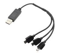 TTETTZ Chargeur USB 4x 3 En 1 DC3.7V, Batterie Lipo pour Drone WLTOYS XK K127 RC