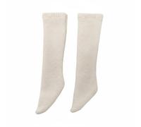 TTETTZ Chaussettes pour Poupée Coton Textiles Miniatures Accessoires pour Habillage Esthétique Contemporaine Douceur Coton Ajustement Parfait pour Collectionneurs Présentation Décoration , Nude