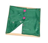 TTETTZ Coiffeuse, Jouet de Développement Des Compétences de Vie, Outil éducatif Professionnel, Porte-manteau pour Jouets, Bouton-pression