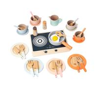 TTETTZ Cuisine Casserole Playset Miniature Simulation Cuisine Jouet pour L'ameublement