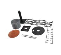 TTETTZ Décor de Ferroviaire Miniature à L'échelle Ho (à Monter Soi-même)