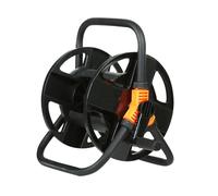 TTETTZ Dévidoir à Tuyau avec Support. Chariot de Rangement Compact. Portable. Matériau PP Robuste. S'emmêle Facilement. Usage Domestique Uniquement, Noir