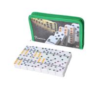 TTETTZ Double Tuiles Plateau Jeu Éducatif Classique Rangement Pratique Jouet Interaction Parent Enfant Adapté Réunions Famille, Vert