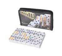 TTETTZ Double Tuiles Plateau Jeu Éducatif Classique Rangement Pratique Jouet Interaction Parent Enfant Adapté Réunions Famille, Noir