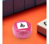 TTETTZ Ensemble de 3 Dés de Mahjong Chinois - Expérience de Jeu de Luxe