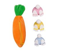 TTETTZ Ensemble de Jouets de Lapin de Pâques avec Conception de Carotte pour La Maison et L'utilisation de La Fête