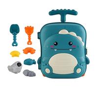 TTETTZ Ensemble de Jouets de Plage pour Enfants Valise Trolley Miniature Jeux de Sable pour Piscines et Voyages