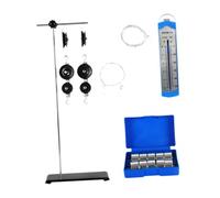 TTETTZ Ensemble de Poulies D'expérimentation Physique, Portable Multifonctionnel avec Base