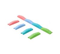 TTETTZ Équipement de sport pour enfants, poutres d'équilibre et parcours d'obstacles, 4 pièces colorées