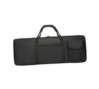 TTETTZ Étui pour Piano électrique, Sac de Transport pour Clavier à 61 Touches, Sac à Dos En Tissu Oxford, étui de Transport pour Studio de Musique Scolaire E, M