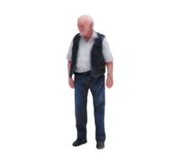 TTETTZ Figurine Miniature de Vieillards, Modèle à L'échelle 1:64, Accessoires de Cinéma, Objets de Collection, Décoration de Maison de Poupée, Décor de D