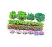 TTETTZ Groupes de Végétation Miniatures à Réaliser Soi-même, Table de Jardin Féerique, Maquette de Scène Miniature, Style C