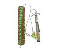 TTETTZ Guimbarde Vietnamienne, Instrument Ethnique à Bouche En Laiton, Broderie Portable, Facile à Jouer, Idéale pour La Pratique Musicale, Cadeau pour La Ma, Double Languette Petite