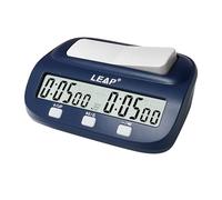 TTETTZ Horloge D'Échecs Pendule Numérique Minuteur de Compétition Chronomètre de Jeu avec Grand Écran et Opération Simple Adaptée pour Usage Domestique et T